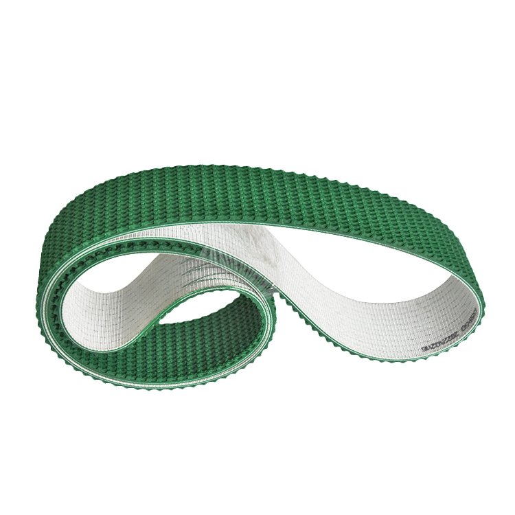 green rough top pvc belt for packaging lines conveyor belt smooth operation and enhanced efficiency