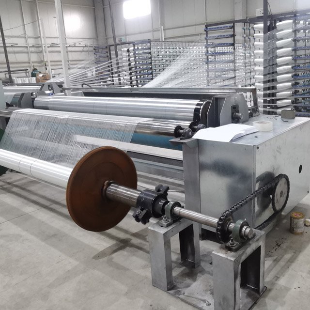 Weaving Machine Warping Machine for Fiberglass Mesh Glue Coating Machine Sizing Equipment Construction Mesh Auto Production Line
