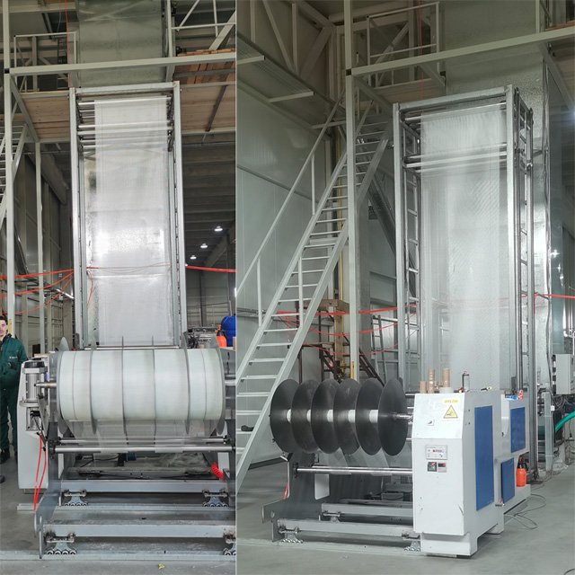 Weaving Machine Warping Machine for Fiberglass Mesh Glue Coating Machine Sizing Equipment Construction Mesh Auto Production Line