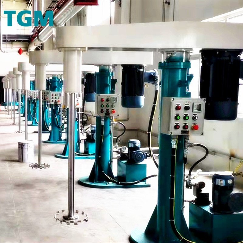Semi Automatic Paint Production Line for Emulsion Paint Production Line in Small and Large Scale Capacity