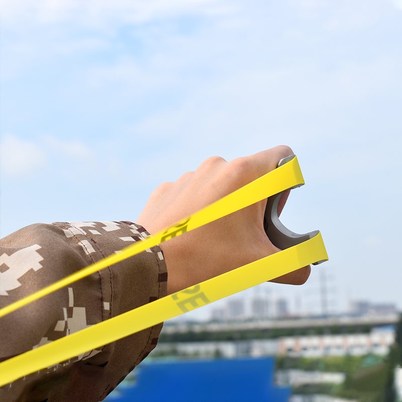 Logo Design Stainless Steel Slingshot Outdoor Hunting Shooting with Strong Rubber Band Accessories Other Shooting Product