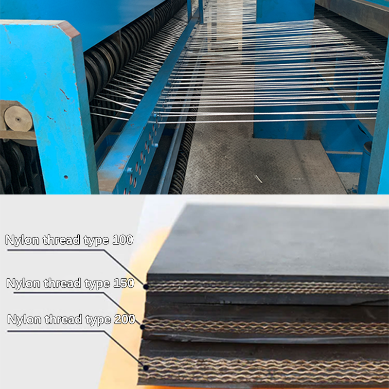 EP1000/4 Chinese Manufacture Industrial Heavy Duty Anti Tear Rubber Conveyor Belt