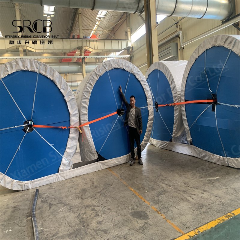 EP1000/4 Chinese Manufacture Industrial Heavy Duty Anti Tear Rubber Conveyor Belt