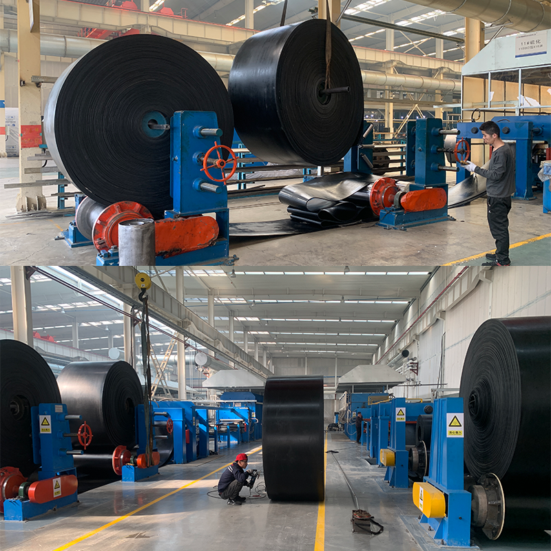 EP1000/4 Chinese Manufacture Industrial Heavy Duty Anti Tear Rubber Conveyor Belt