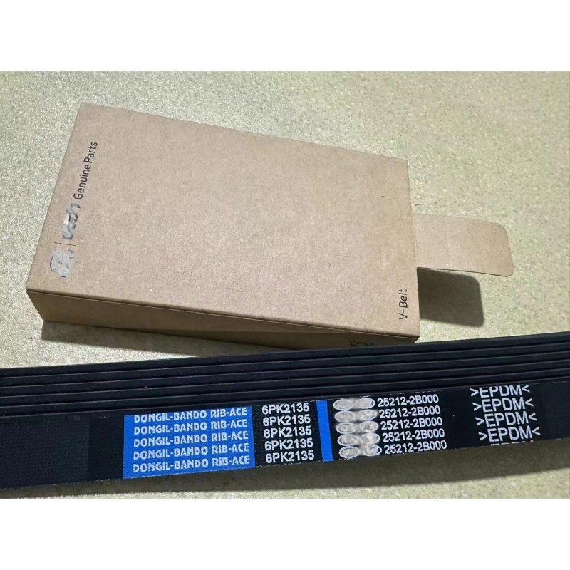Auto parts good quality Transmission Belts for HYUNDAI 5PK1235 25212-35050 90916-02533
