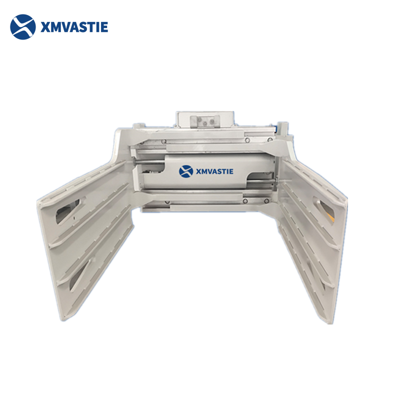 New factory direct low-cost forklift parts Bale Clamp attachment rubber pad for grua horquilla