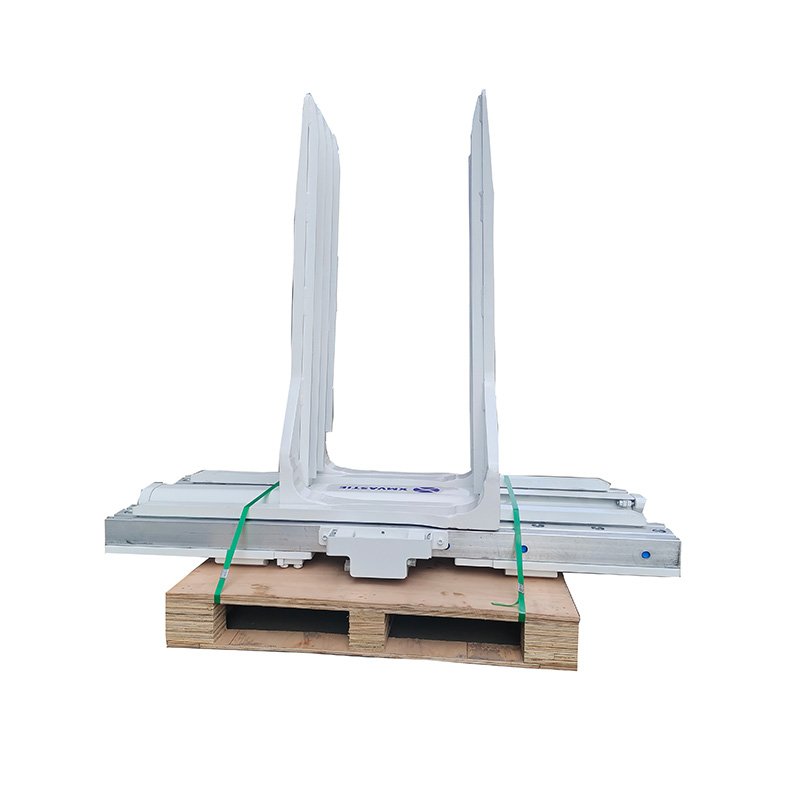 New factory direct low-cost forklift parts Bale Clamp attachment rubber pad for grua horquilla