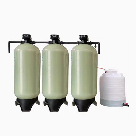 Industrial 2000 Liter Per Hour Automatic Boiler Water Softener Plastic Machinery Pump Core Components Water Treatment System
