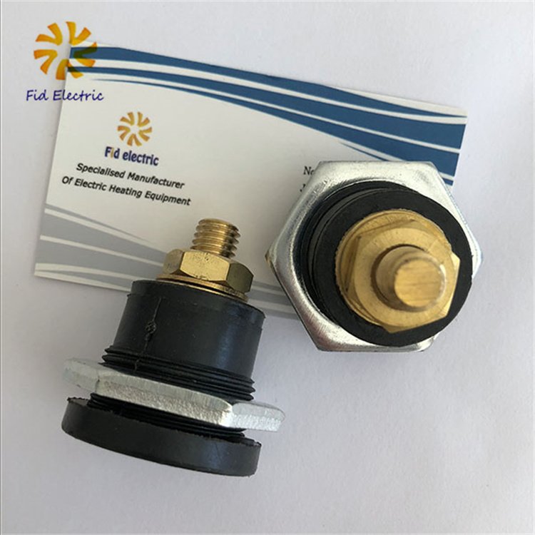 60A Female Panel Mounted Brass Camlock Connector