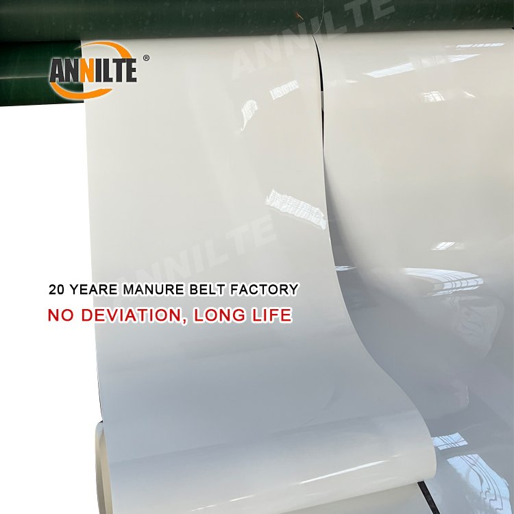 ANNILTE poultry pp chicken manure conveyor belt pp dung cleaning belt for chicken farm