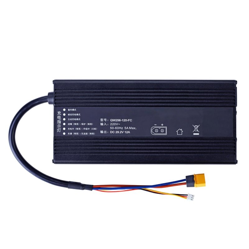 2024 New Products 360W CANBus Chargers 71.4V 72V 5a Charger for 17S 60V 61.2V 62.9V Electric Scooter Lithium ion Batteries Packs