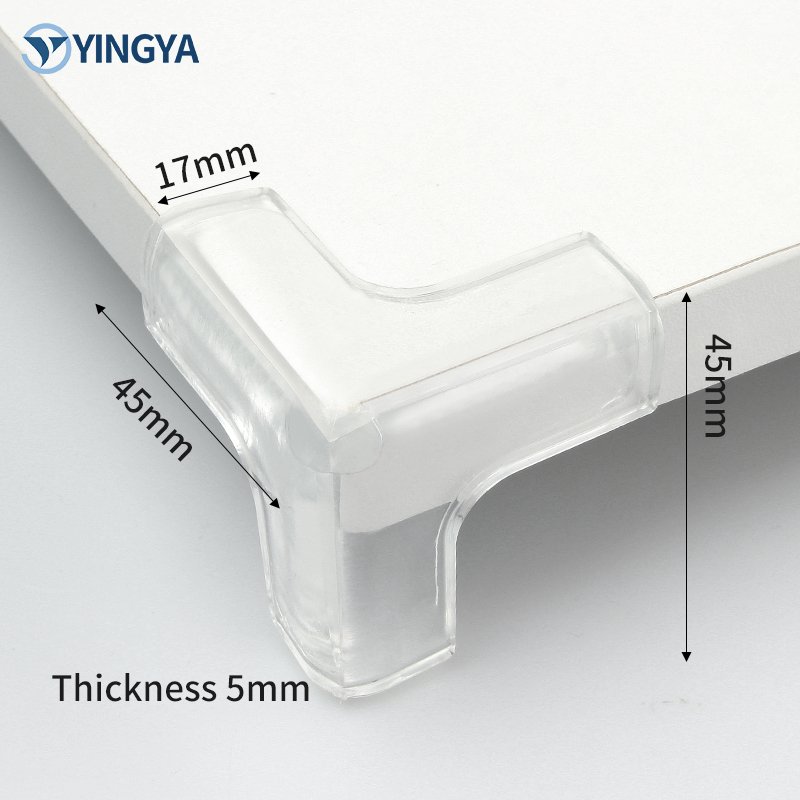 Adhesive Clear Corner Protector Baby Proofing Corner Guards Soft Protects Children Furniture Sharp Corners Kitchen Laundry