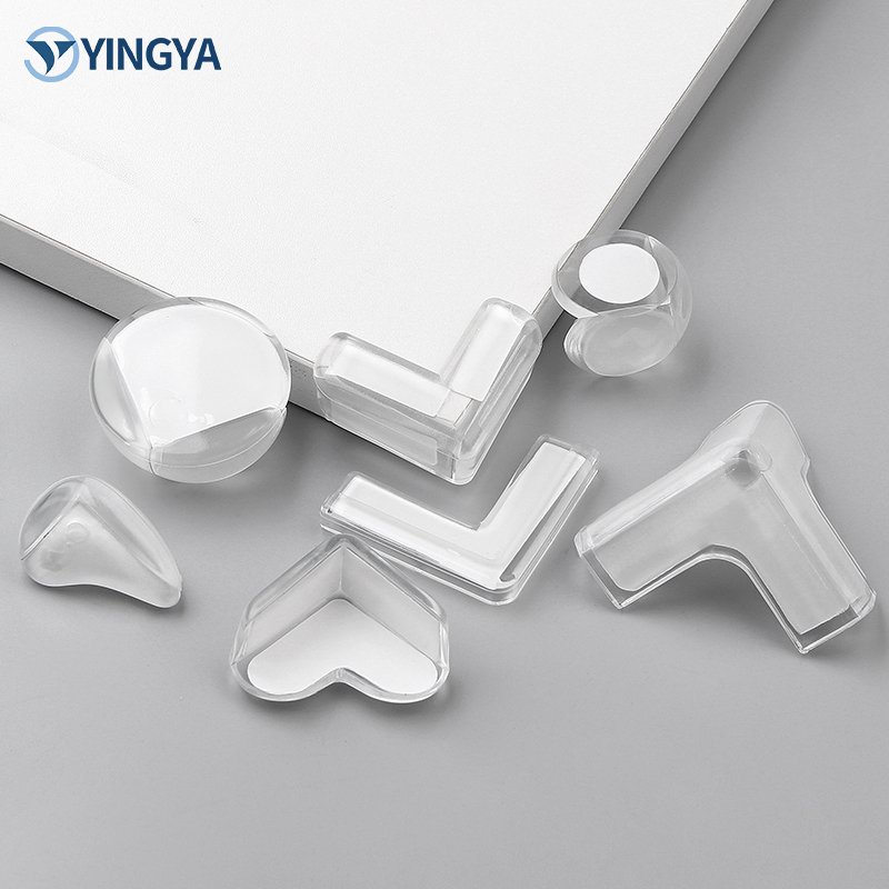 Adhesive Clear Corner Protector Baby Proofing Corner Guards Soft Protects Children Furniture Sharp Corners Kitchen Laundry