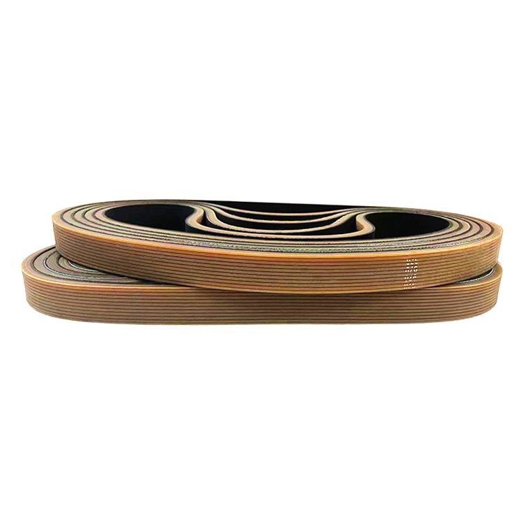 flat rubber transmission belt for for gluing folder machine