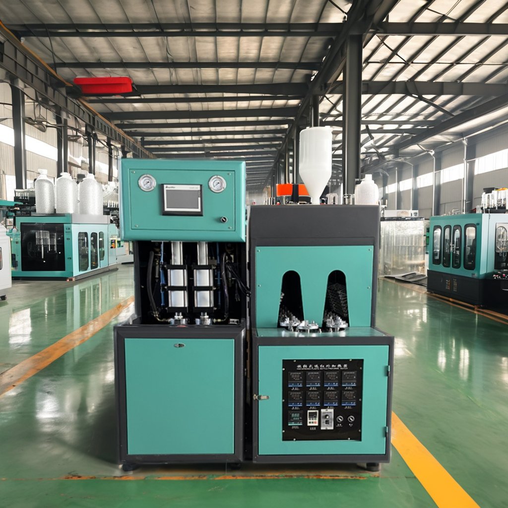 Lowest Price Semi Automatic 2L PET Plastic Bottle Making Machine Blow Molding Machine
