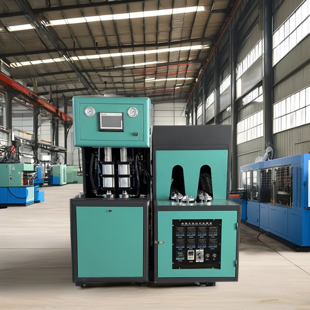 Lowest Price Semi Automatic 2L PET Plastic Bottle Making Machine Blow Molding Machine