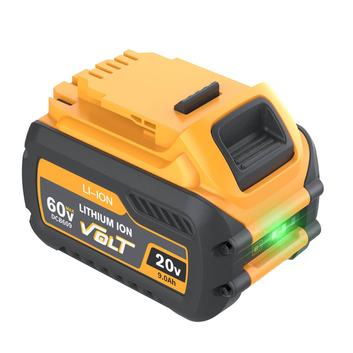 For DE WALT power tools 20/60V lithium battery Power Tool Battery Accessories DCB204-2 DCB606 DCB609 DCB612 DCB206 DCB203 DCB204
