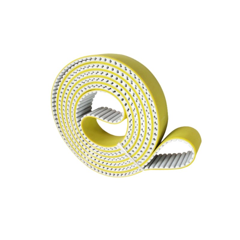 Bando Megadyne High Qualtity Single Sided Tooth Yellow Steel Wire Rubber Coated PU Open Ended AT20 Transmission Timing Belt
