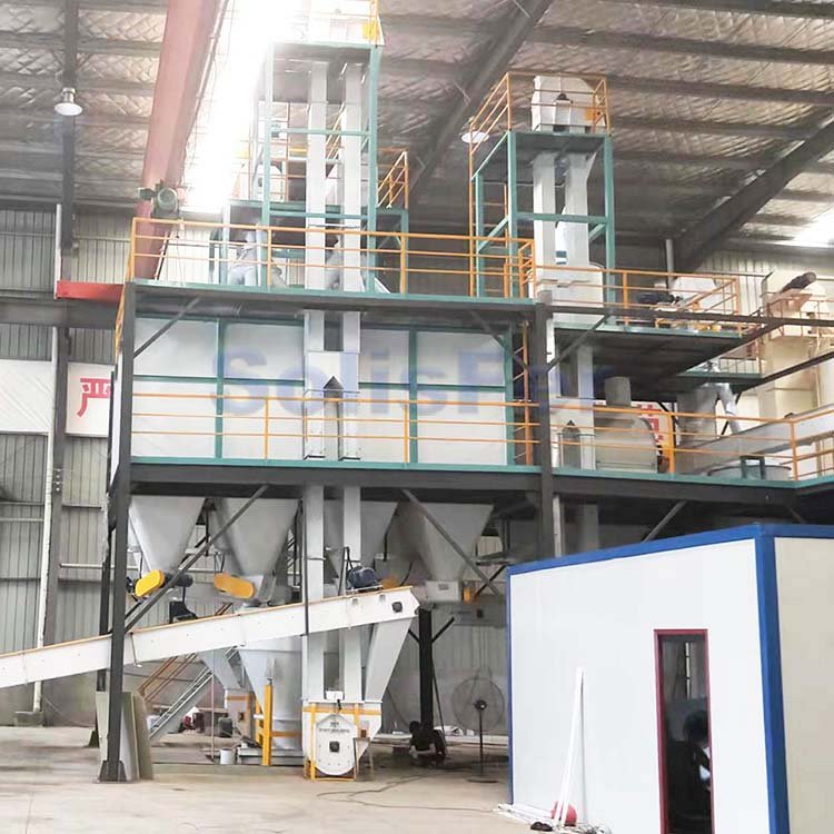 8-12 Ton Per Hour Chicken Poultry Animal Cattle Cow Pig Swine Live Stock Feed Making Machine Auto Chick Feed Production Line