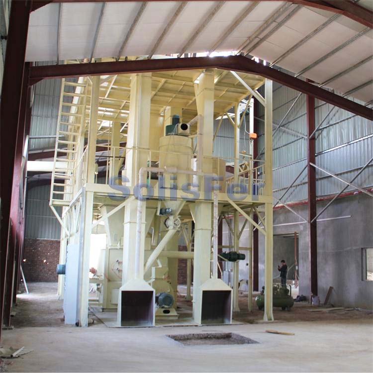 8-12 Ton Per Hour Chicken Poultry Animal Cattle Cow Pig Swine Live Stock Feed Making Machine Auto Chick Feed Production Line
