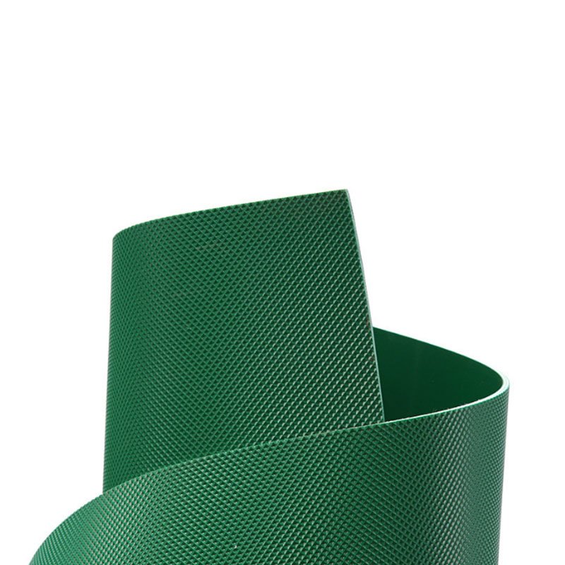 Light duty Transmission Belt biscuit manure canvas esd chicken dung pvc pu conveyor belt diamond pattern conveyor belt