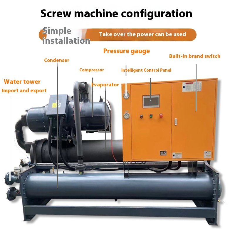 refrigeration heat exchange equipment Buy High Quality Industrial Small Water Tank Chiller Cooling Hotel Chilling Equipment