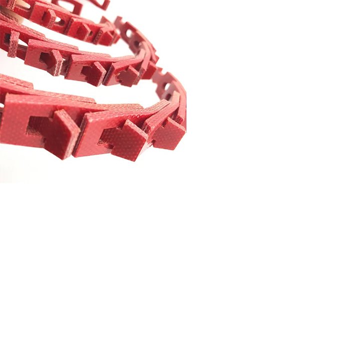 High Flexibility Limited Oil Resistant PU Link V Belts