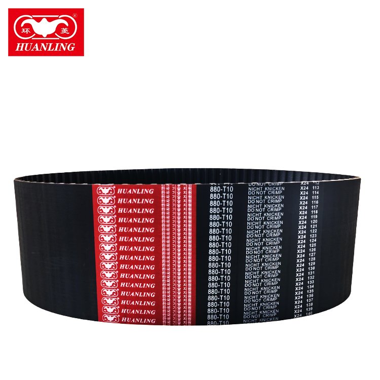 880-T10 Customized Design Synchronous Timing Belt Wear Resistant Rubber Timing Belts for Car