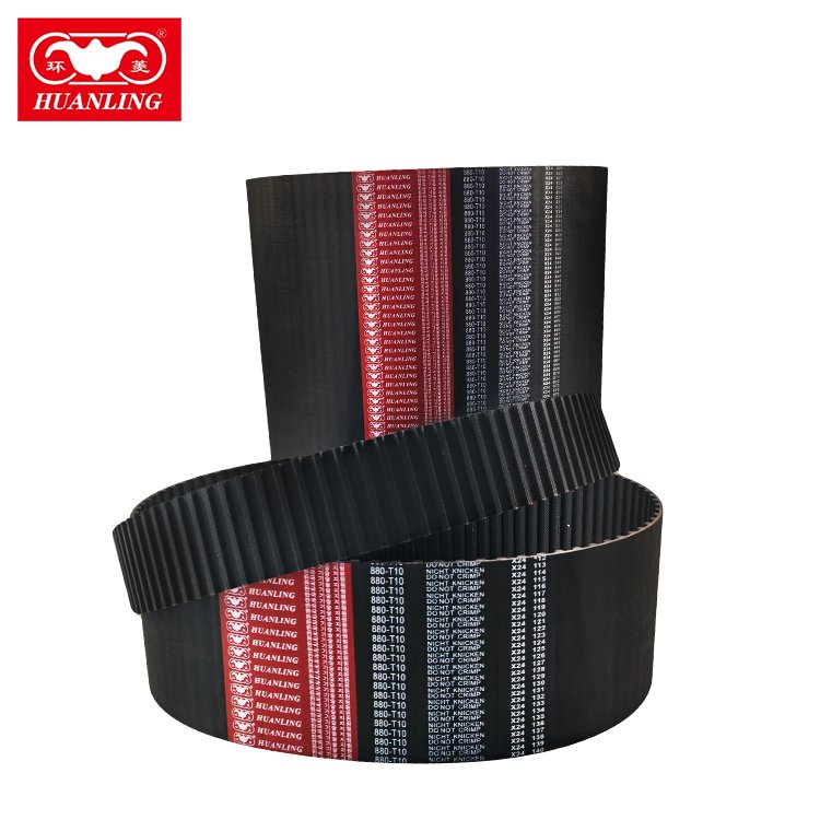 880-T10 Customized Design Synchronous Timing Belt Wear Resistant Rubber Timing Belts for Car