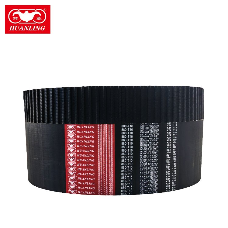 880-T10 Customized Design Synchronous Timing Belt Wear Resistant Rubber Timing Belts for Car