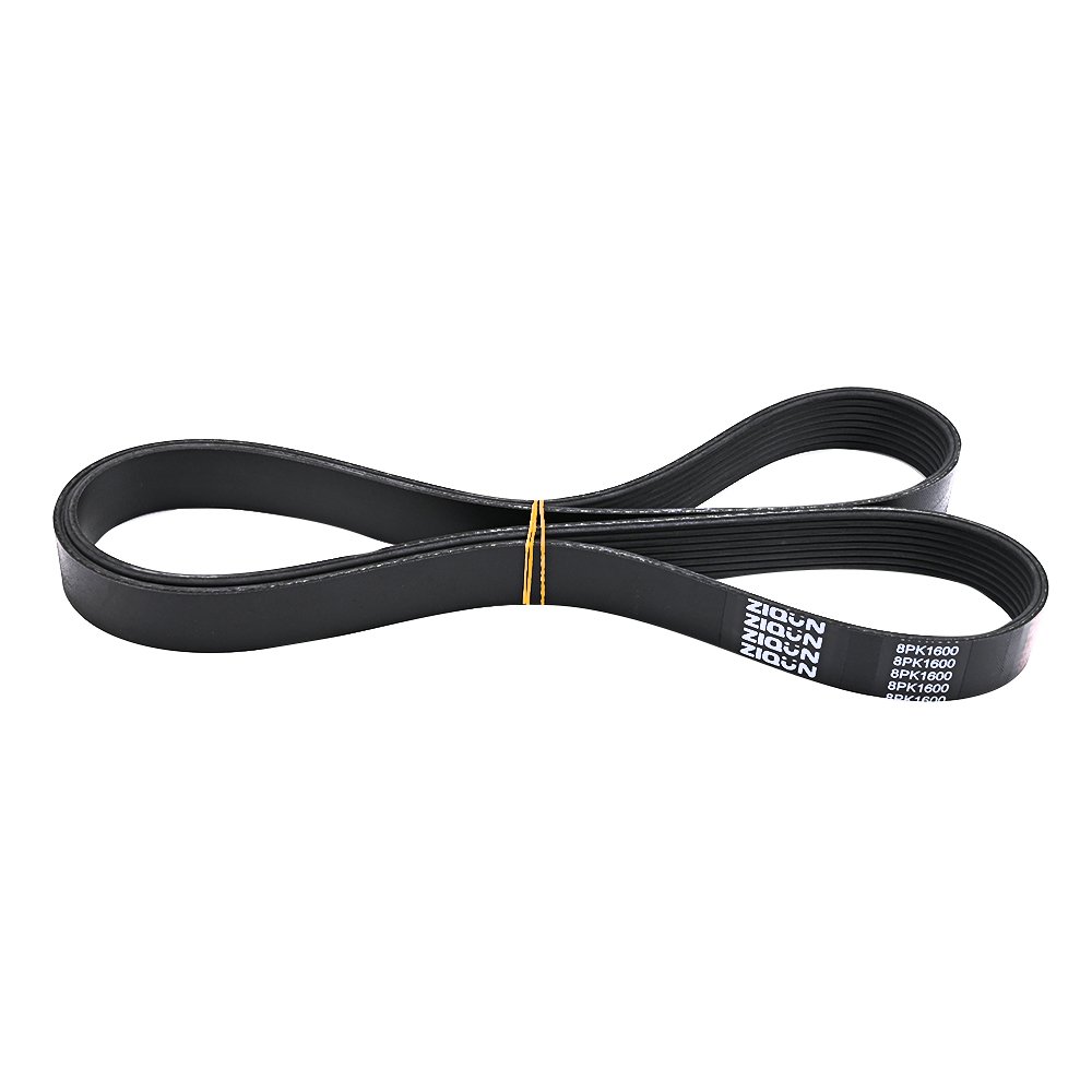 High Quality Auto Engine Fan Belt Truck Parts EPDM Rubber 8pk Transmission Multi Ribbed Belt
