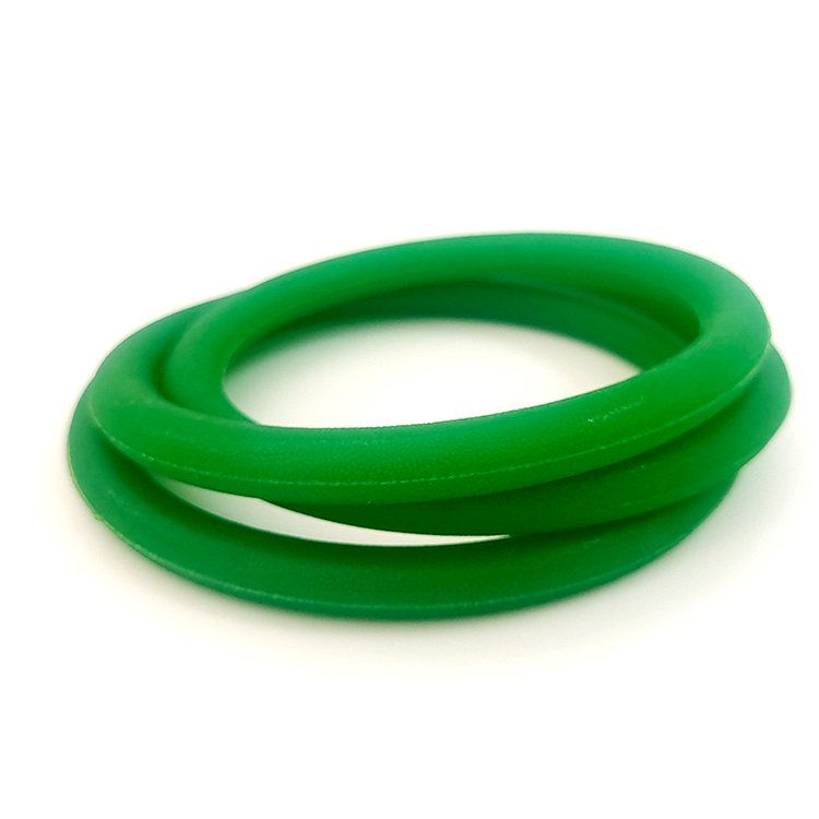 4mm Green Rough Polyurethane PU Industrial Polycord Round Belt Paper Cross-Cutter Belt Factory Outlet Transmission belts
