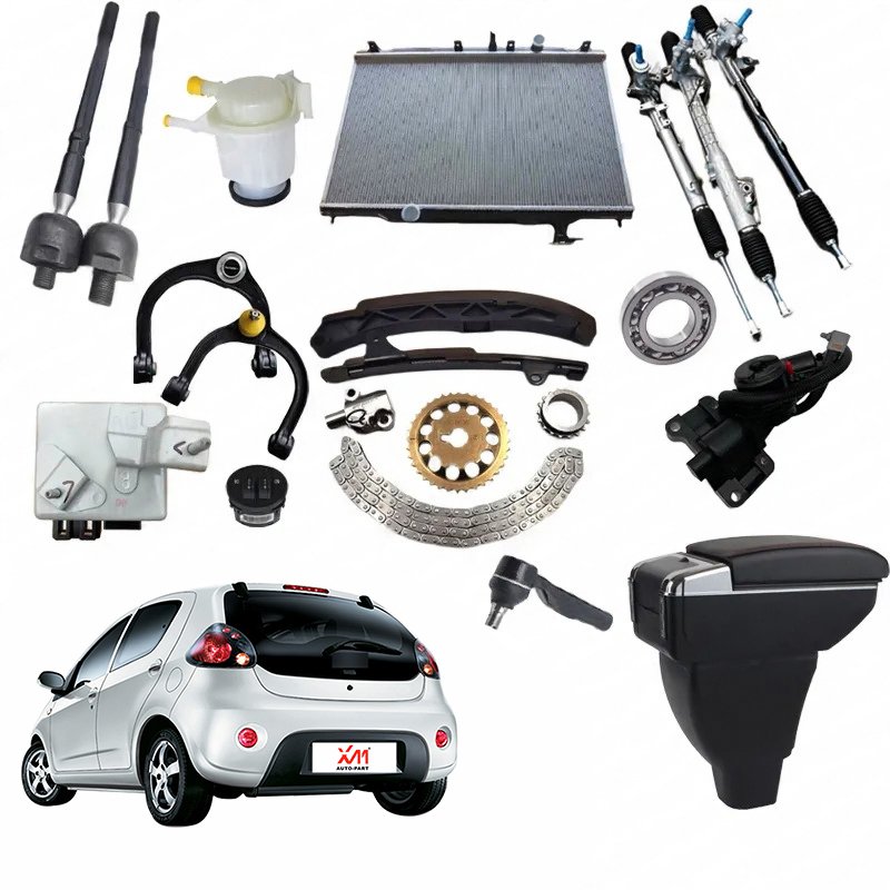 For Geely LC Panda Part Headlight Control Arm Ball Joint Tie Rod End Stabilizer Sway Link Clutch Cover Disc Bearing DRL Bumper