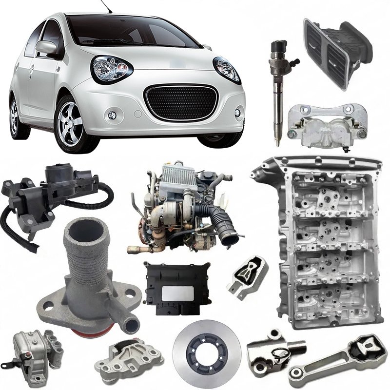 For Geely LC Panda Part Headlight Control Arm Ball Joint Tie Rod End Stabilizer Sway Link Clutch Cover Disc Bearing DRL Bumper