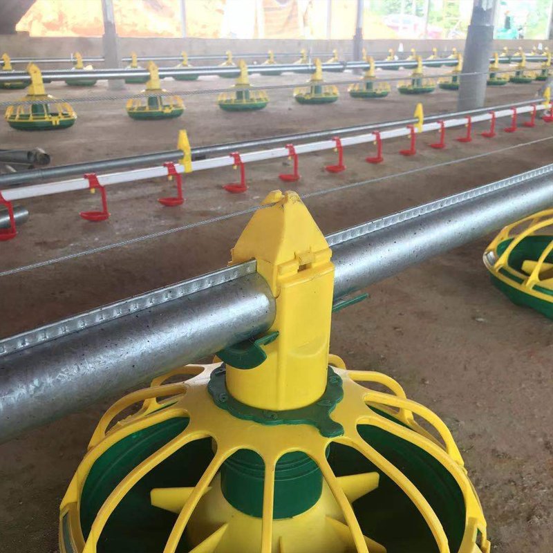High Quality Plastic Poultry Feeder Pan Farm Equipment Auto Chicken Feeder