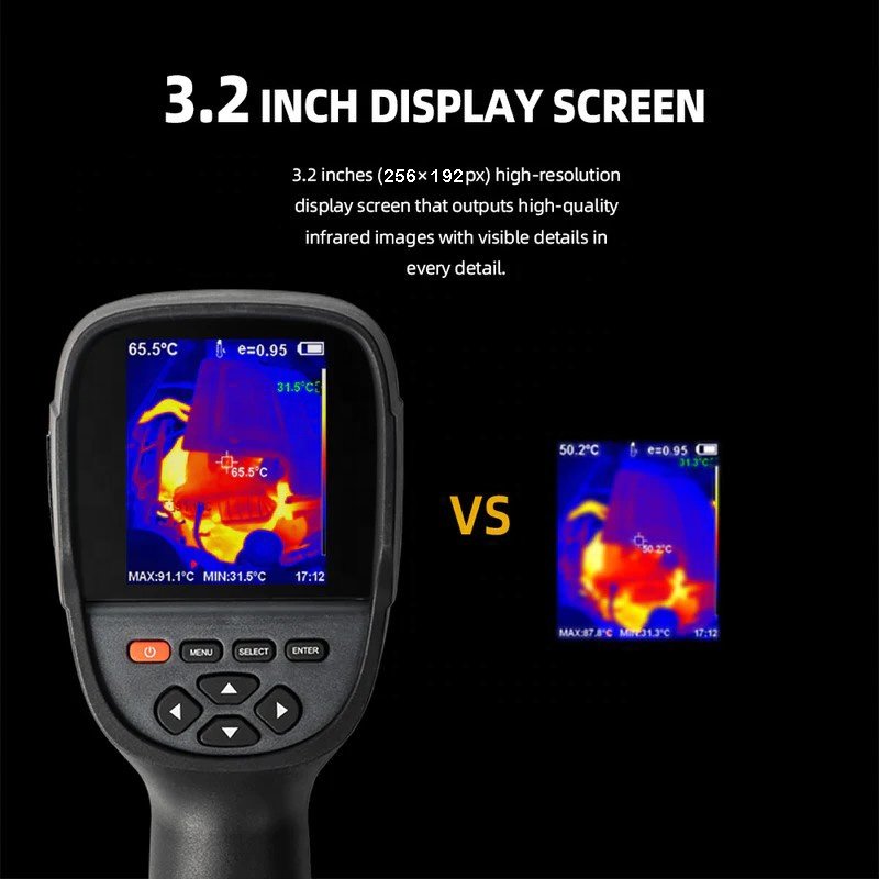 HTI Body Temperature & Electronic Repair 256*192 Camera Infrared Thermal Imaging Thermo Scanner