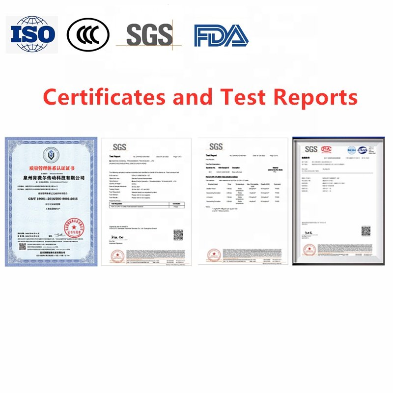Factory direct sales polyamide rubber coated timing belt