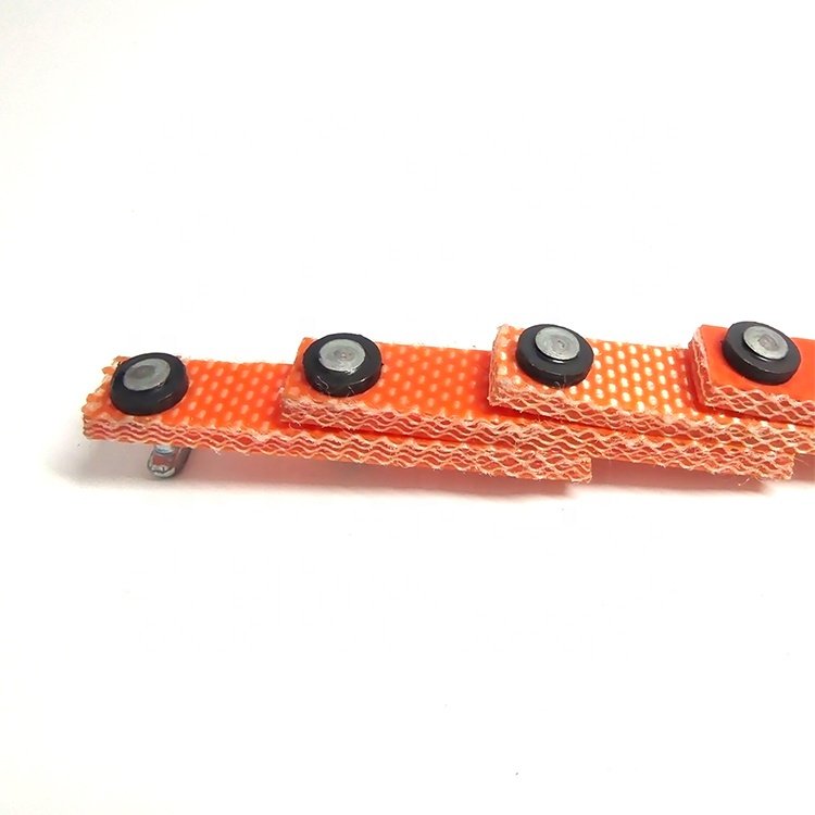 Orange Power Twist Link V Belt With Nail A13 B17 C22 Z10 With Nail Transmission Belt