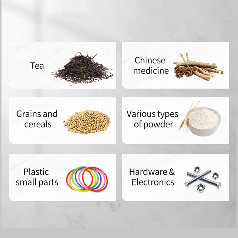 1g-15000g Large Capacity Vertical Packing Auto One-Touch Dispensing Coffee Rice Nut Tea Grains Cereals Powder Filling Machine