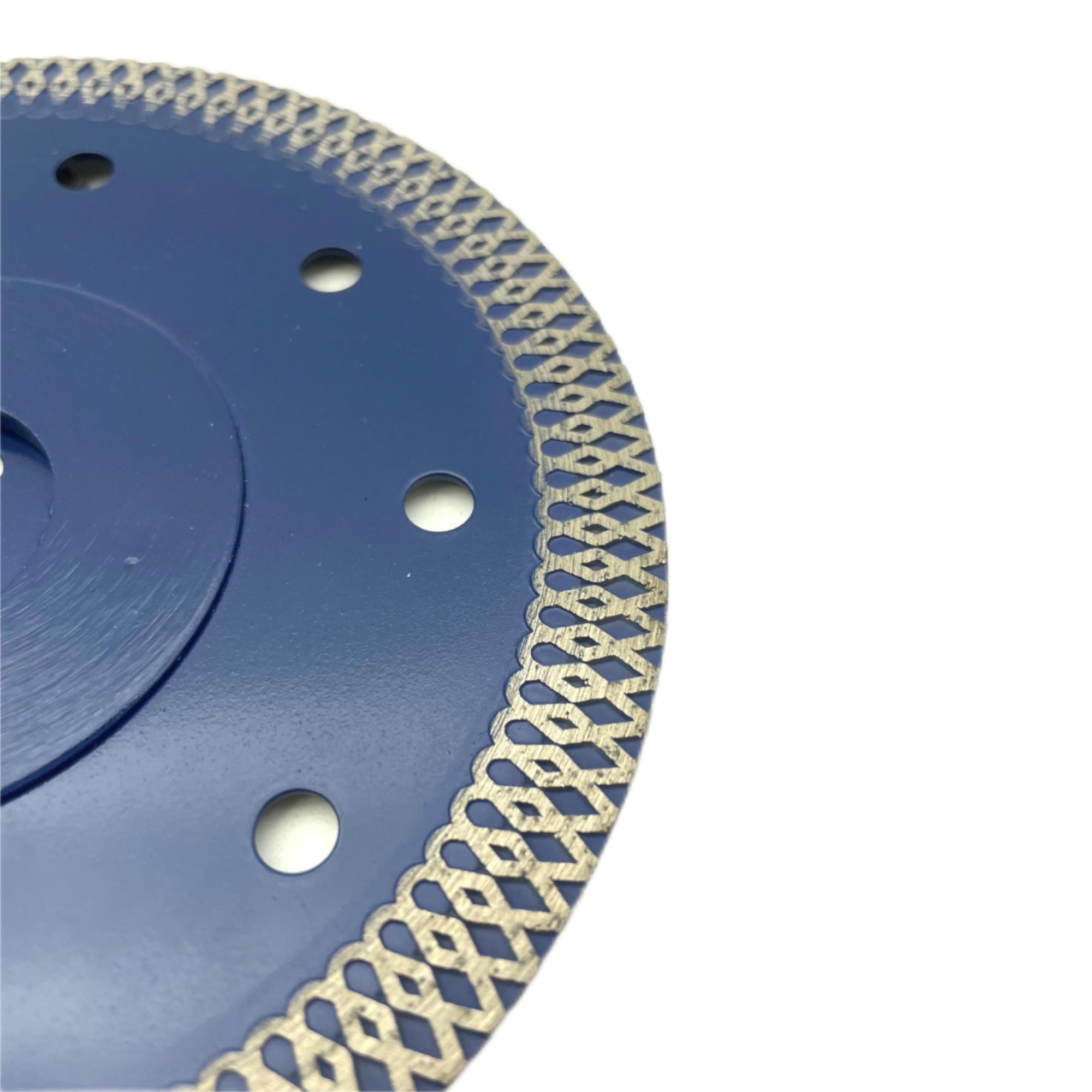 Vacuum brazed drilling core bits diamond hole saw cutter with 2 105mm X mesh turbo diamond saw blade