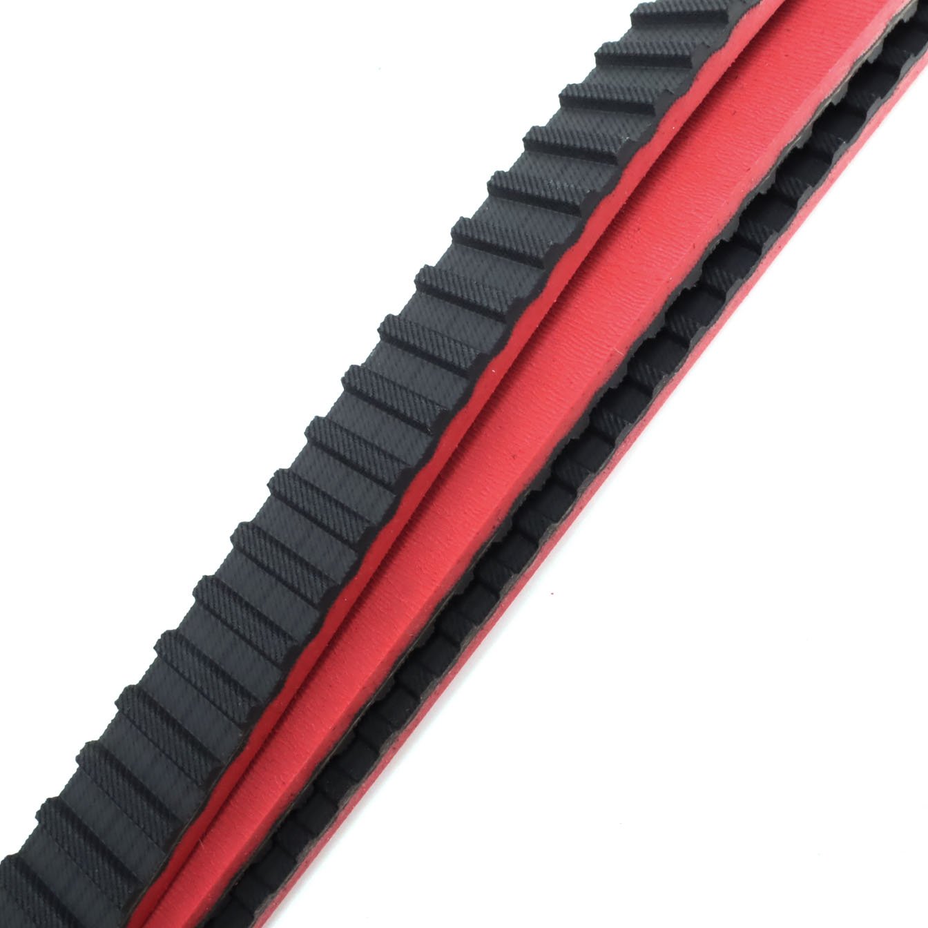 High Quality Industry Transmission Belt Rubber Timing Belt Coated Red Rubber
