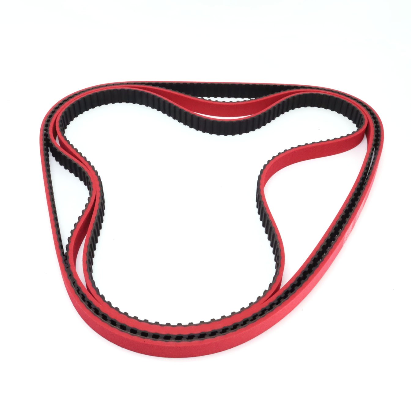High Quality Industry Transmission Belt Rubber Timing Belt Coated Red Rubber
