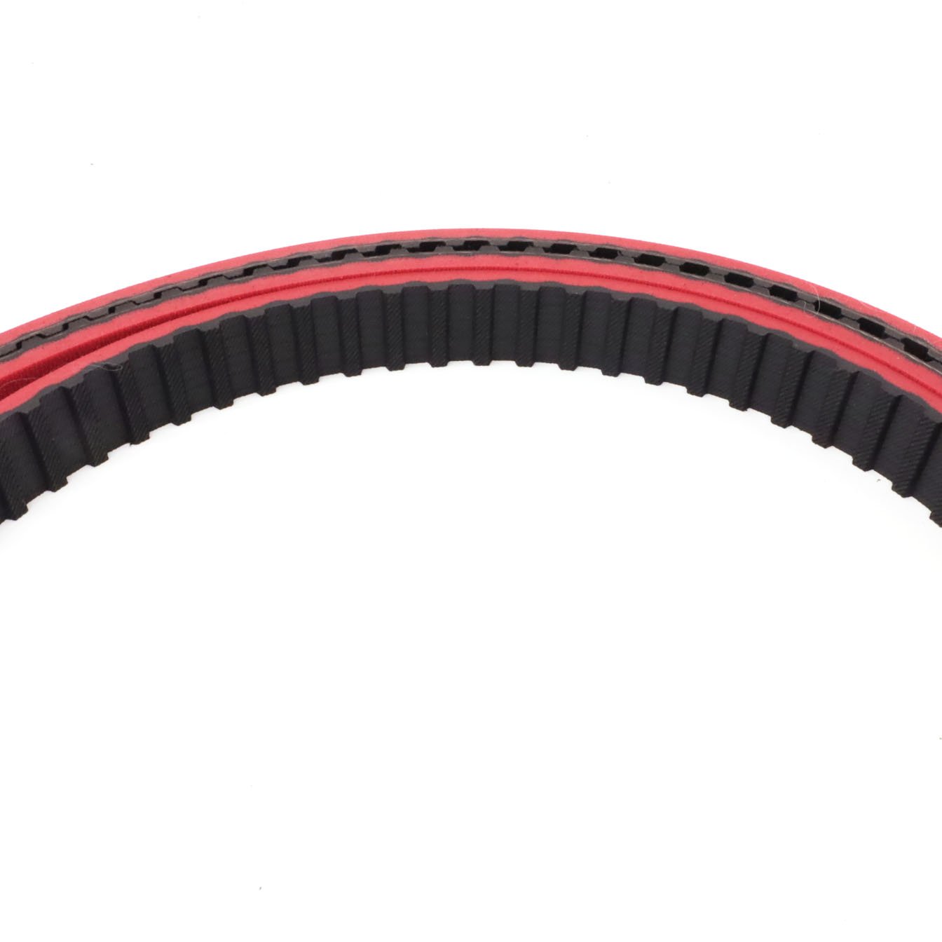 High Quality Industry Transmission Belt Rubber Timing Belt Coated Red Rubber
