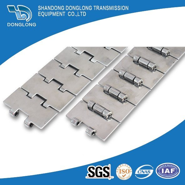812 stainless steel flat top chain for hardening ovens