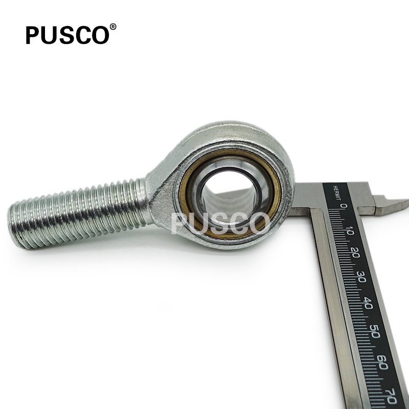 PUSCO Chrome Steel Bearing SA16T/K M16*2 Male Thread Left Thread Right Fisheye Rod End Joint Bearings SA16 T/K