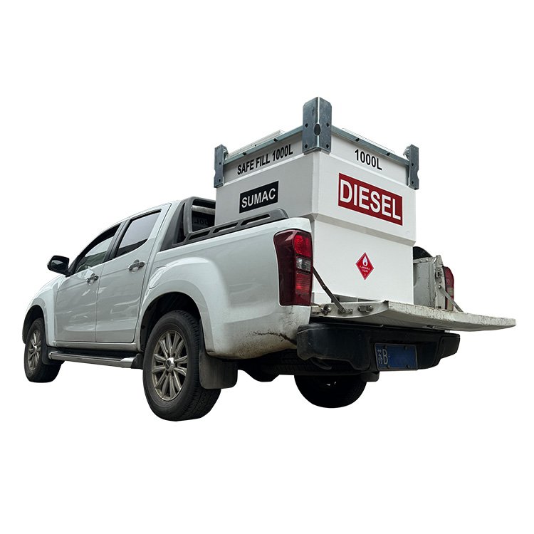 The SUMC Mobile Fuel Station Is Used for On-site Refueling