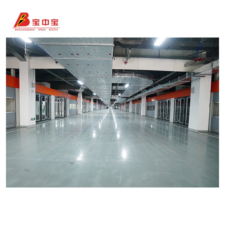 Automotive Production Line Car Body Treatment Painting and Baking Line for Auto Workshop