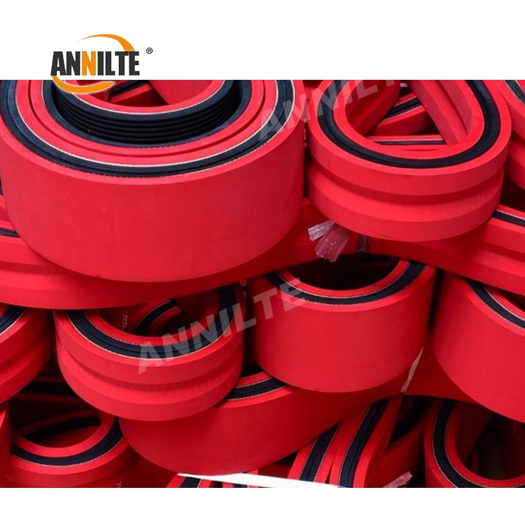 Annilte Industry Transmission Ribbed Belt Poly V Belts Multi PL PK Belt for pulling equipment