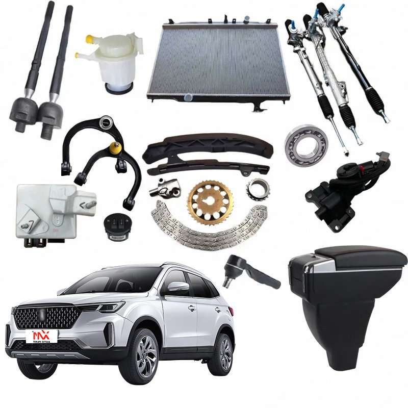 For Nuevo FAW T33 Headlight Control Arm Ball Joint Tie Rod End Stabilizer Sway Link Clutch Cover Disc Bearing Bumper DRL Part