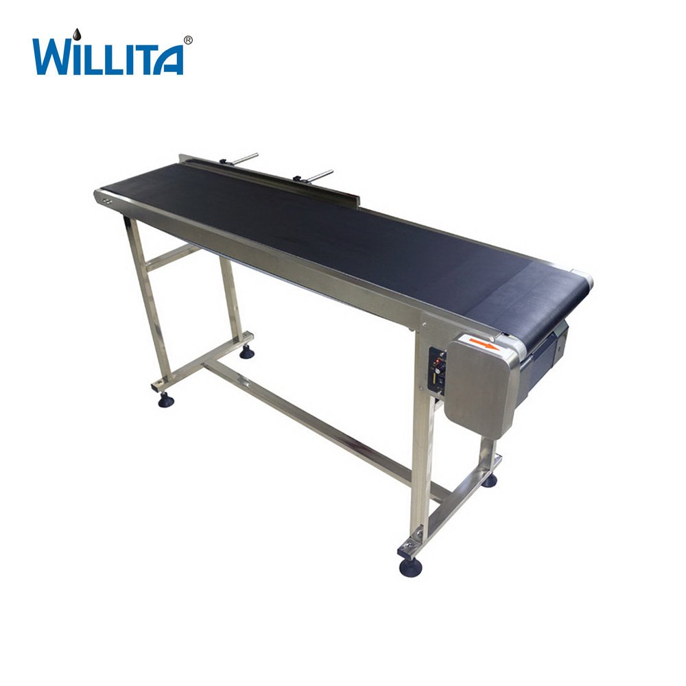 Large Conveying Capacity Small Desktop Materials Handling Assembly Line Belt Conveyor